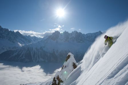 Aurelien Ducroz in la Flégère