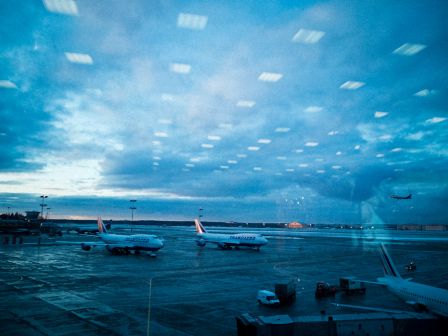 A plane, what else!