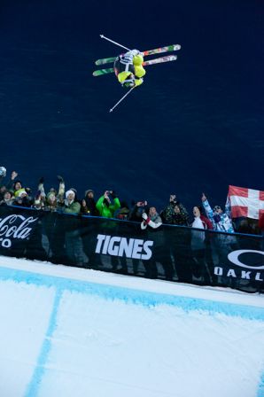 Xavier Berthoni, up in the air!