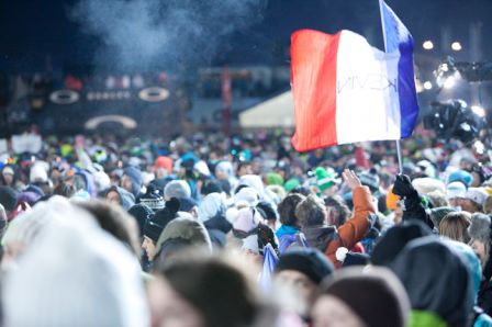 Yes we are in France and we have a flag, I don't even know french flags realy exist…